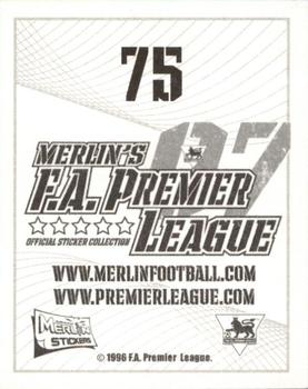 2006-07 Merlin F.A. Premier League 2007 #75 Francis Jeffers Back