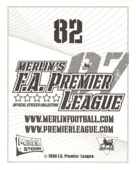 2006-07 Merlin F.A. Premier League 2007 #82 Jussi Jaaskelainen Back