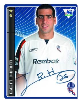 2006-07 Merlin F.A. Premier League 2007 #86 Tal Ben Haim Front
