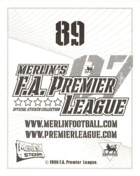 2006-07 Merlin F.A. Premier League 2007 #89 Kevin Nolan Back