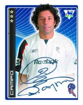 2006-07 Merlin F.A. Premier League 2007 #92 Ivan Campo Front