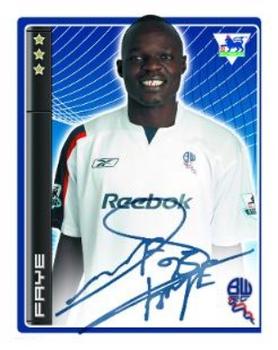 2006-07 Merlin F.A. Premier League 2007 #97 Abdoulaye Faye Front