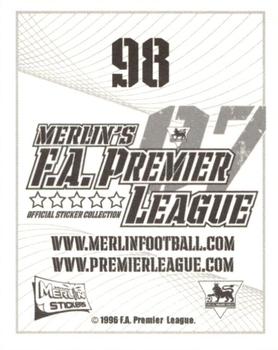 2006-07 Merlin F.A. Premier League 2007 #98 Henrik Pedersen Back