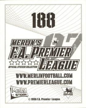 2006-07 Merlin F.A. Premier League 2007 #188 Zat Knight Back