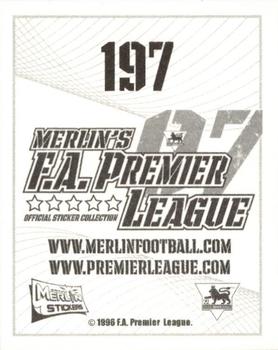 2006-07 Merlin F.A. Premier League 2007 #197 Wayne Routledge Back