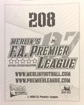 2006-07 Merlin F.A. Premier League 2007 #208 Jerzy Dudek Back