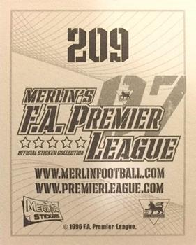 2007 Merlin's F.A. Premier League #209 Steve Finnan Back