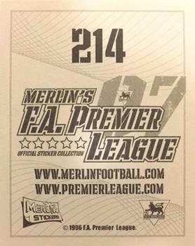 2006-07 Merlin F.A. Premier League 2007 #214 Stephen Warnock Back