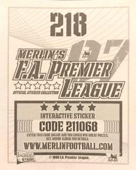 2006-07 Merlin F.A. Premier League 2007 #218 Steven Gerrard Back
