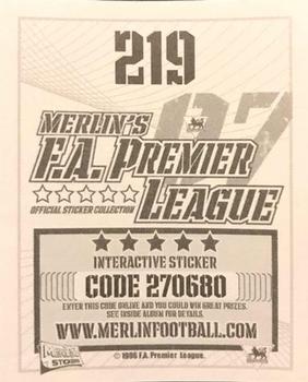2006-07 Merlin F.A. Premier League 2007 #219 Xabi Alonso Back