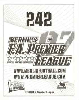 2006-07 Merlin F.A. Premier League 2007 #242 Joey Barton Back