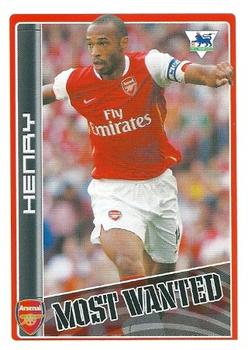 2006-07 Merlin F.A. Premier League 2007 #253 Thierry Henry Front