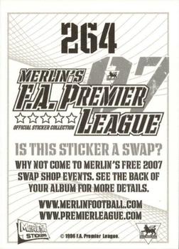 2006-07 Merlin F.A. Premier League 2007 #264 Stewart Downing Back
