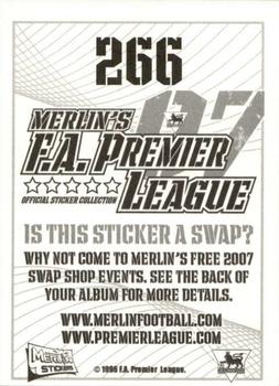 2006-07 Merlin F.A. Premier League 2007 #266 Sol Campbell Back