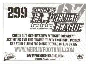 2006-07 Merlin F.A. Premier League 2007 #299 Team Back