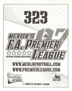 2006-07 Merlin F.A. Premier League 2007 #323 Logo Back