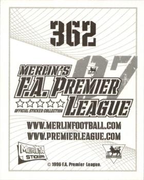 2006-07 Merlin F.A. Premier League 2007 #362 David Thompson Back