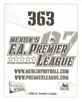 2006-07 Merlin F.A. Premier League 2007 #363 Ognjen Koroman Back