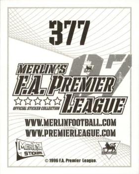 2006-07 Merlin F.A. Premier League 2007 #377 Marcus Hahnemann Back