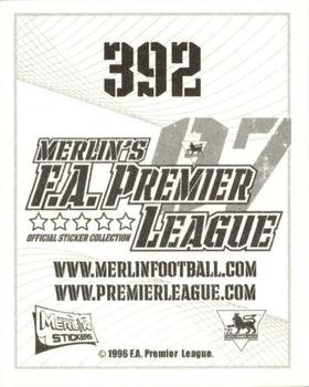 2006-07 Merlin F.A. Premier League 2007 #392 Bobby Convey Back