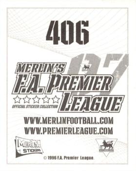2006-07 Merlin F.A. Premier League 2007 #406 Claude Davis Back