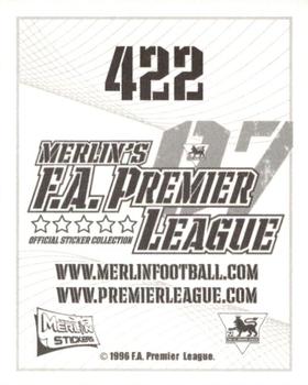 2006-07 Merlin F.A. Premier League 2007 #422 Christian Nade Back