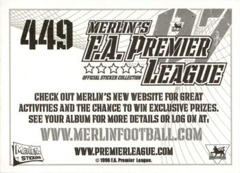 2006-07 Merlin F.A. Premier League 2007 #449 Team Back