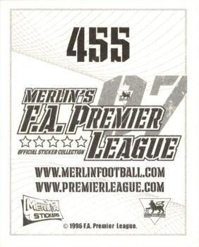 2006-07 Merlin F.A. Premier League 2007 #455 Jordan Stewart Back