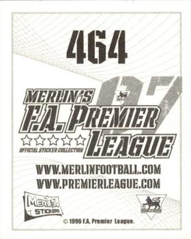 2006-07 Merlin F.A. Premier League 2007 #464 Matthew Spring Back