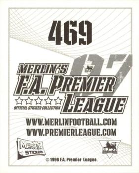 2006-07 Merlin F.A. Premier League 2007 #469 Darius Henderson Back