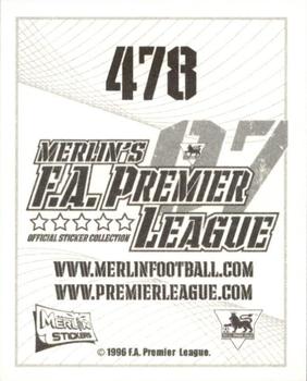 2006-07 Merlin F.A. Premier League 2007 #478 Robert Green Back