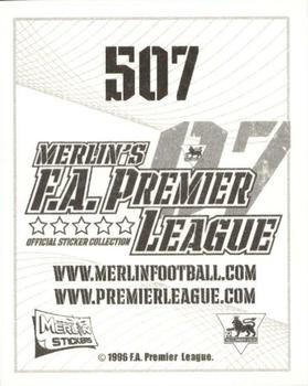 2006-07 Merlin F.A. Premier League 2007 #507 Emmerson Boyce Back