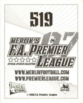2006-07 Merlin F.A. Premier League 2007 #519 Henri Camara Back