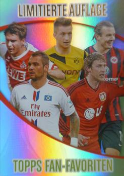 2014-15 Topps Chrome Bundesliga - Limited Edition #LE3 Topps Fan-Favoriten Front