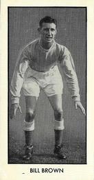 1958 D.C. Thomson Adventure World Cup Footballers #15 Bill Brown Front
