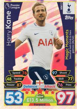 2017-18 Topps Match Attax Premier League Extra - Magic Moments #MM17 Harry Kane Front