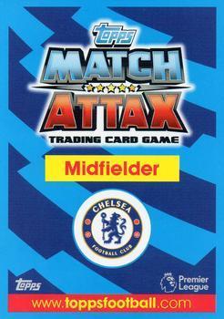 2017-18 Topps Match Attax Premier League Extra - Man of the Match #MA10 N'Golo Kante Back