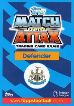 2017-18 Topps Match Attax Premier League Extra - Extra Boost #UC22 Jamaal Lascelles Back