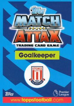 2017-18 Topps Match Attax Premier League Extra - Extra Boost #UC25 Jack Butland Back