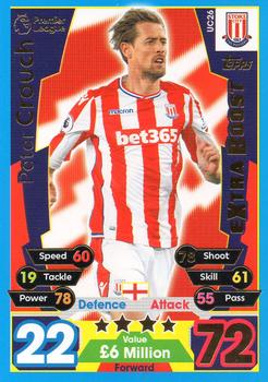 2017-18 Topps Match Attax Premier League Extra - Extra Boost #UC26 Peter Crouch Front