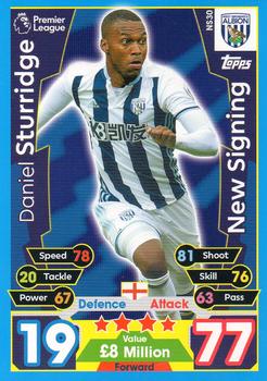 2017-18 Topps Match Attax Premier League Extra - New Signing #NS30 Daniel Sturridge Front
