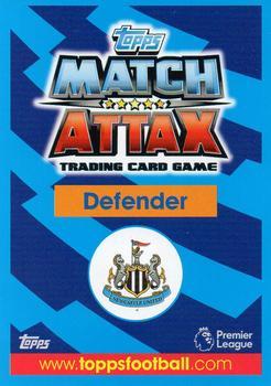 2017-18 Topps Match Attax Premier League Extra - Captains #MTC13 Jamaal Lascelles Back