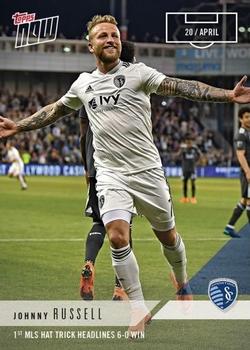 2018 Topps Now MLS #20 Johnny Russell Front
