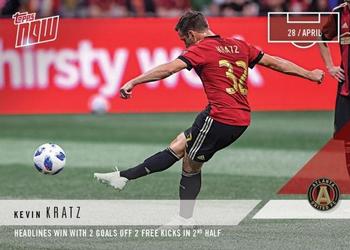 2018 Topps Now MLS #25 Kevin Kratz Front