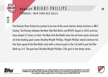 2018 Topps Now MLS #28 Bradley Wright-Phillips Back