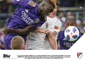2018 Topps Now MLS #30 Lamine Sane Back