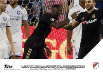 2018 Topps Now MLS #49 Adama Diomande Back