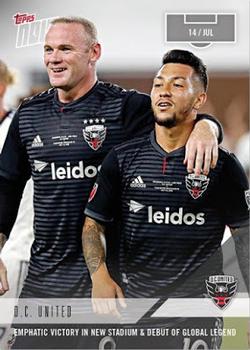 2018 Topps Now MLS #53 D.C. United Front