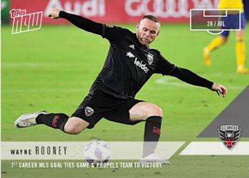 2018 Topps Now MLS #59 Wayne Rooney Front
