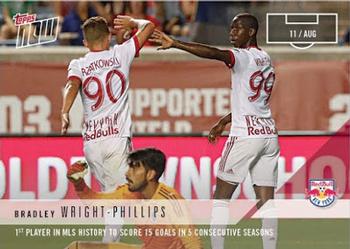 2018 Topps Now MLS #67 Bradley Wright-Phillips Front